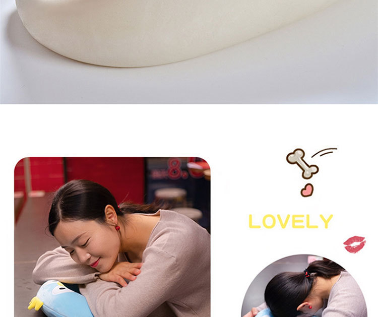 Cartoon Memory Foam U-Shaped Pillow Cute Neck Pillow Cervical Support Car Travel Portable Summer Season Cartoon Memory Foam U-Shaped Pillow Cute Neck Pillow Cervical Support Car Travel Portable Summer Season