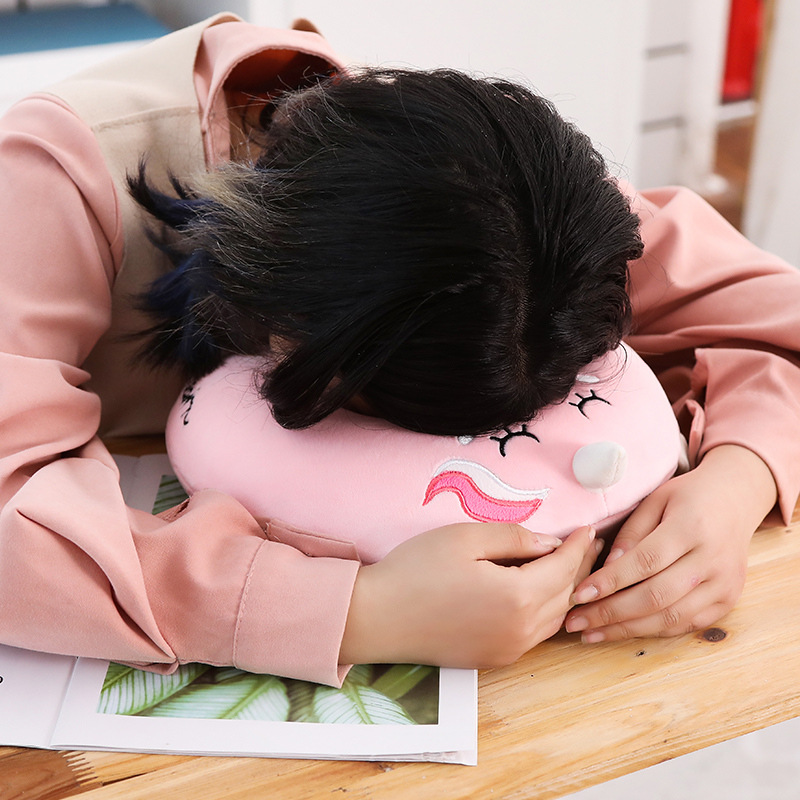 Cartoon Memory Foam U-Shaped Pillow Cute Neck Pillow Cervical Support Car Travel Portable Summer Season Cartoon Memory Foam U-Shaped Pillow Cute Neck Pillow Cervical Support Car Travel Portable Summer Season
