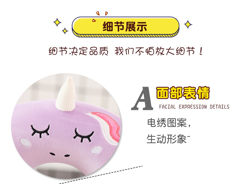 Cartoon Memory Foam U-Shaped Pillow Cute Neck Pillow Cervical Support Car Travel Portable Summer Season Cartoon Memory Foam U-Shaped Pillow Cute Neck Pillow Cervical Support Car Travel Portable Summer Season