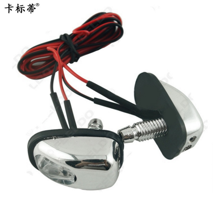 Automobile water jet light LED high light Automobile wiper car water jet hole light multi-color optional