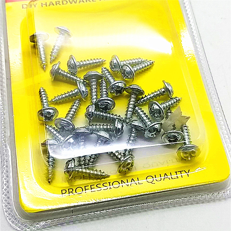 Double bubble screw family nut screw small screw