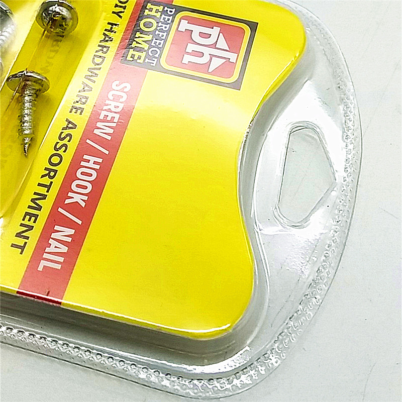 Double bubble screw family nut screw small screw