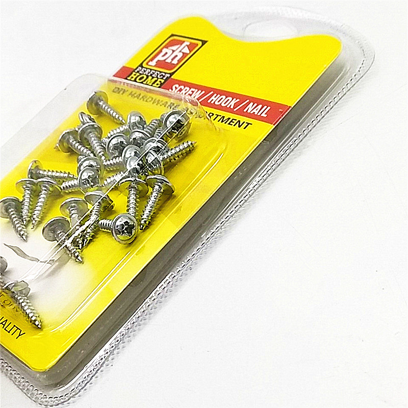 Double bubble screw family nut screw small screw