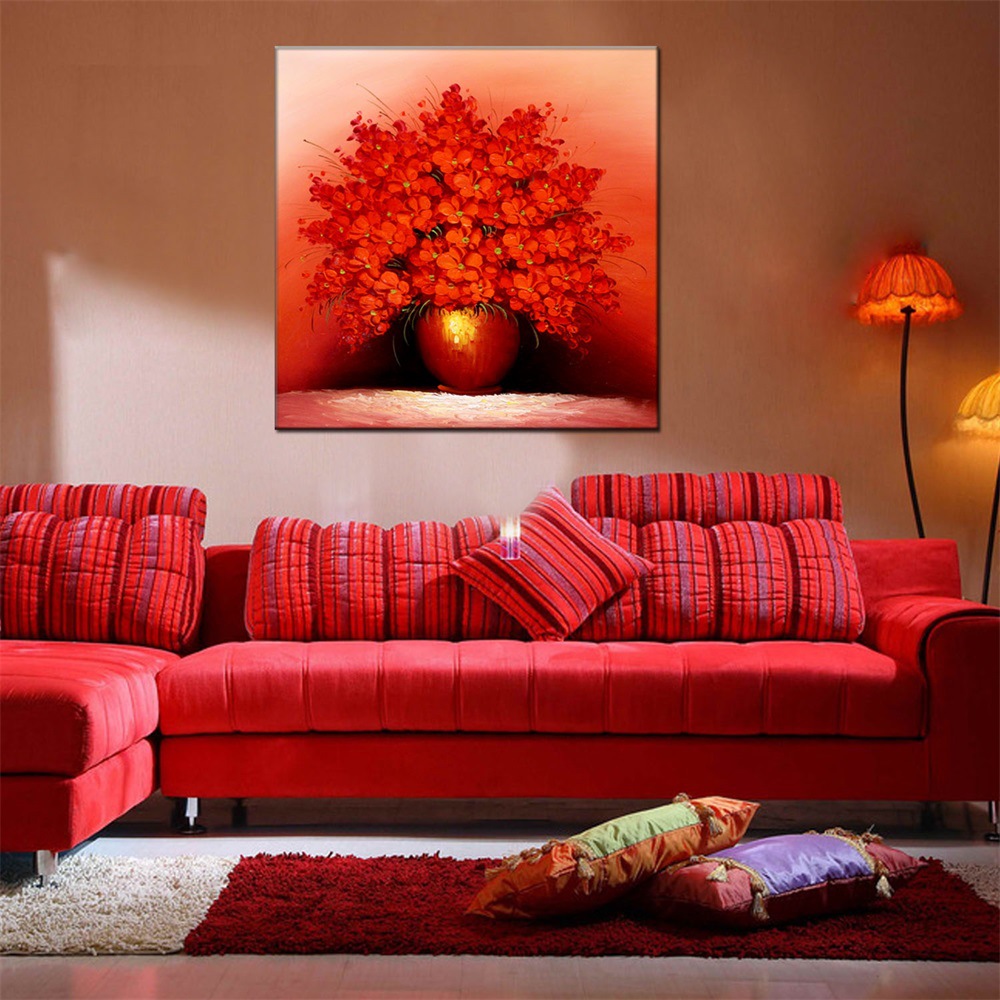 Nordic Style Oil Painting New Hand Painted Living Room Dining Room Flowers Landscape Painting Wholesale Support Custom Size Nordic Style Oil Painting New Hand Painted Living Room Dining Room Flowers Landscape Painting Wholesale Support Custom Size