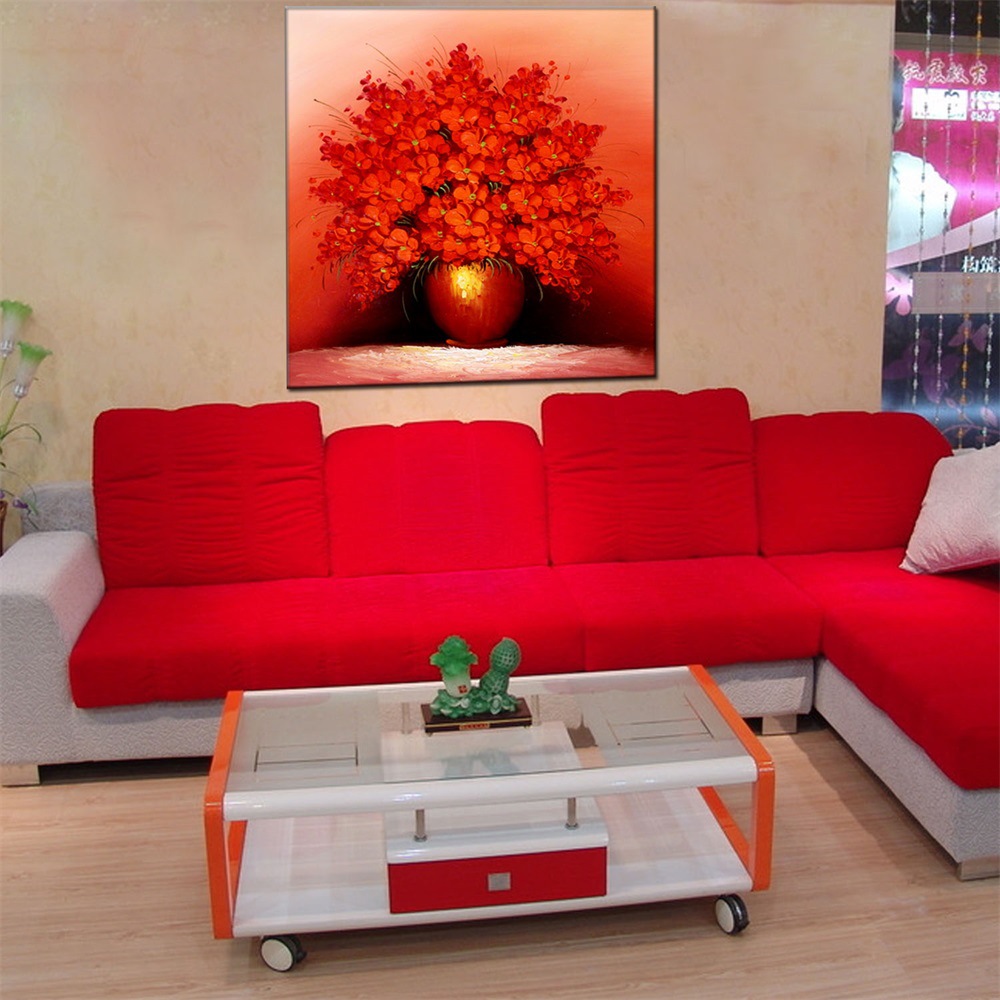 Nordic Style Oil Painting New Hand Painted Living Room Dining Room Flowers Landscape Painting Wholesale Support Custom Size Nordic Style Oil Painting New Hand Painted Living Room Dining Room Flowers Landscape Painting Wholesale Support Custom Size