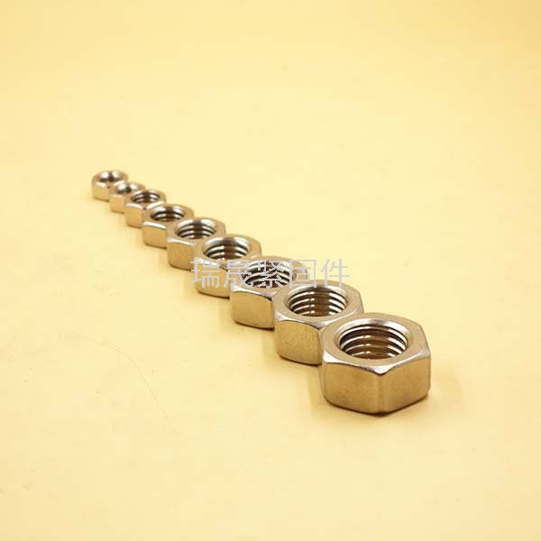 National standard nut American Inch German standard nut nut hot dip galvanized steel nut high strength nut GB6170 screw