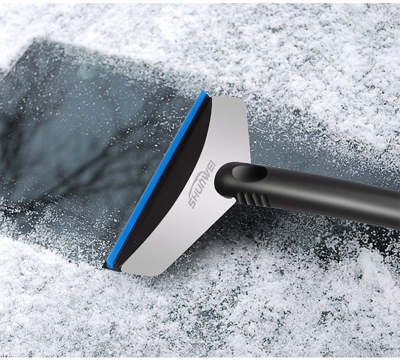Shunwei Multi-Functional Stainless Steel Ice Snow Shovel Non-Slip Snow Shovel Ice Shovel Wiper Car Snow Plough Shovel Shunwei Multi-Functional Stainless Steel Ice Snow Shovel Non-Slip Snow Shovel Ice Shovel Wiper Car Snow Plough Shovel