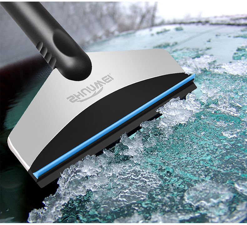 Shunwei Multi-Functional Stainless Steel Ice Snow Shovel Non-Slip Snow Shovel Ice Shovel Wiper Car Snow Plough Shovel Shunwei Multi-Functional Stainless Steel Ice Snow Shovel Non-Slip Snow Shovel Ice Shovel Wiper Car Snow Plough Shovel