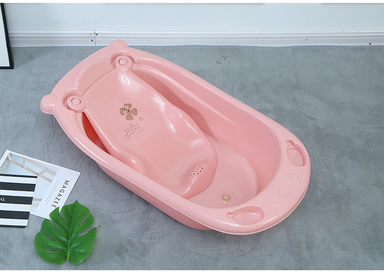 Plastic Children's Bathtub Lying Support Bath Bucket Large Baby Baby Supplies Baby Bathtub Gift Plastic Children's Bathtub Lying Support Bath Bucket Large Baby Baby Supplies Baby Bathtub Gift