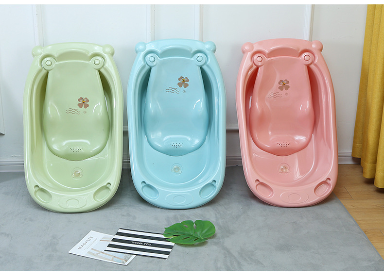 Plastic Children's Bathtub Lying Support Bath Bucket Large Baby Baby Supplies Baby Bathtub Gift Plastic Children's Bathtub Lying Support Bath Bucket Large Baby Baby Supplies Baby Bathtub Gift
