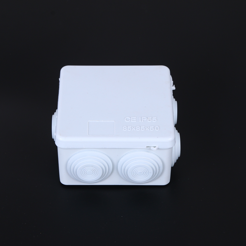 85*85*50 Specification IP55 Waterproof Grade Junction Box Outdoor Monitoring Terminal Box Switch Instrument Button Box