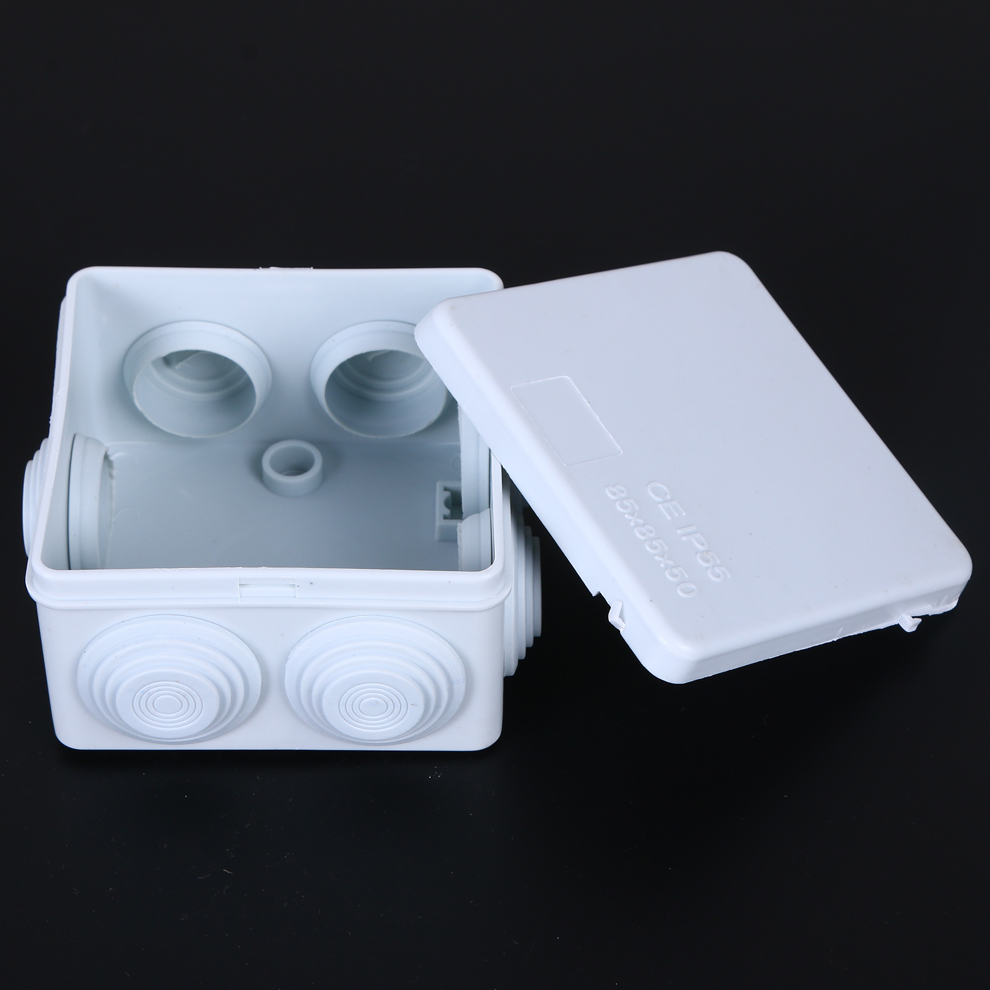 85*85*50 Specification IP55 Waterproof Grade Junction Box Outdoor Monitoring Terminal Box Switch Instrument Button Box