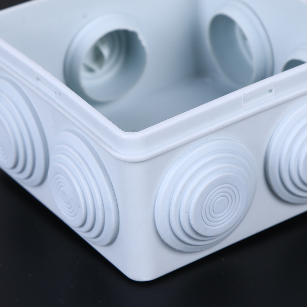 85*85*50 Specification IP55 Waterproof Grade Junction Box Outdoor Monitoring Terminal Box Switch Instrument Button Box