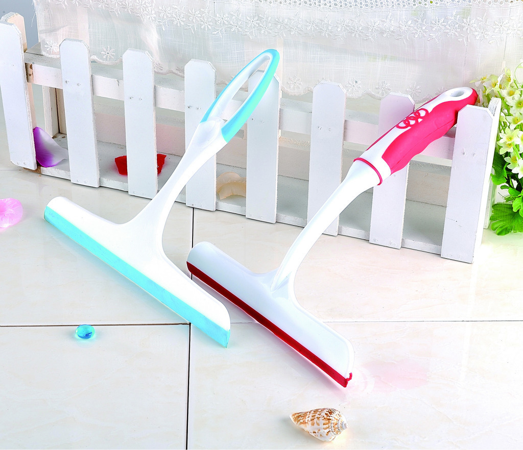 Soft Rubber Car Wipe Glass Window Wiper Blade Household Wipes Window Wiper Bathroom Cleaning Tools Scraper