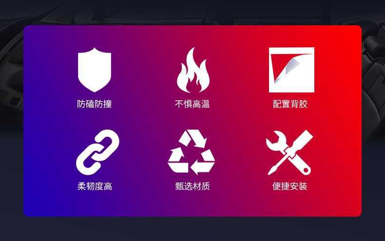 Full Electroplating Glossy Car Door Bumper Strip Car Door Border Wiper Scratch-Resistant Sticker Glossy Tape Universal Full Electroplating Glossy Car Door Bumper Strip Car Door Border Wiper Scratch-Resistant Sticker Glossy Tape Universal