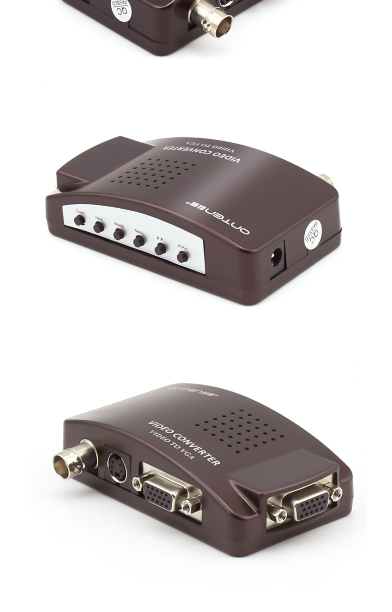 Otten BNC to VGA video converter coaxial S terminal to VGA monitoring host to monitor display Otten BNC to VGA video converter coaxial S terminal to VGA monitoring host to monitor display