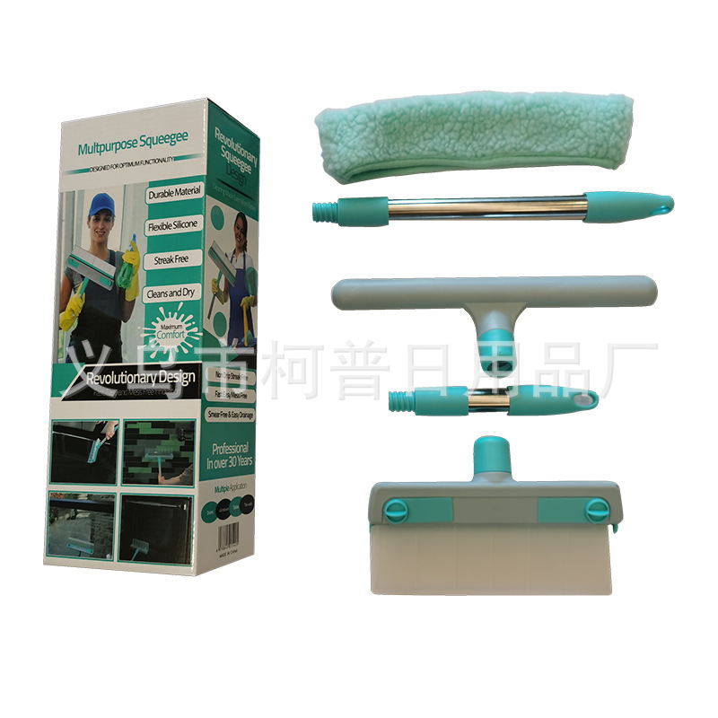 Multi-Purpose Glass Wiper Glass Brush Silicone Cleaning Wiper Blade Car Glass Wiper Bathroom Cleaning Blade