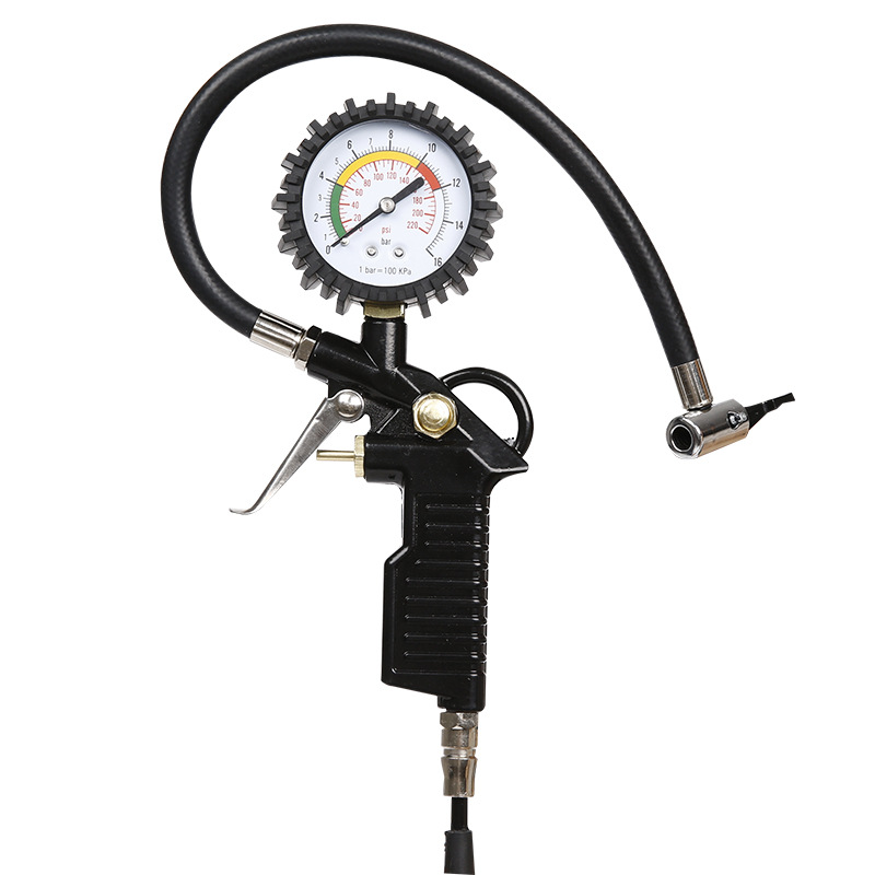 of Automobile Tire Pressure Gun Air Pressure Gauge Digital Tire Pressure Gauge Car Tire Pressure Gauge Charging Air Gun