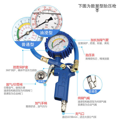 of Automobile Tire Pressure Gun Air Pressure Gauge Digital Tire Pressure Gauge Car Tire Pressure Gauge Charging Air Gun of Automobile Tire Pressure Gun Air Pressure Gauge Digital Tire Pressure Gauge Car Tire Pressure Gauge Charging Air Gun