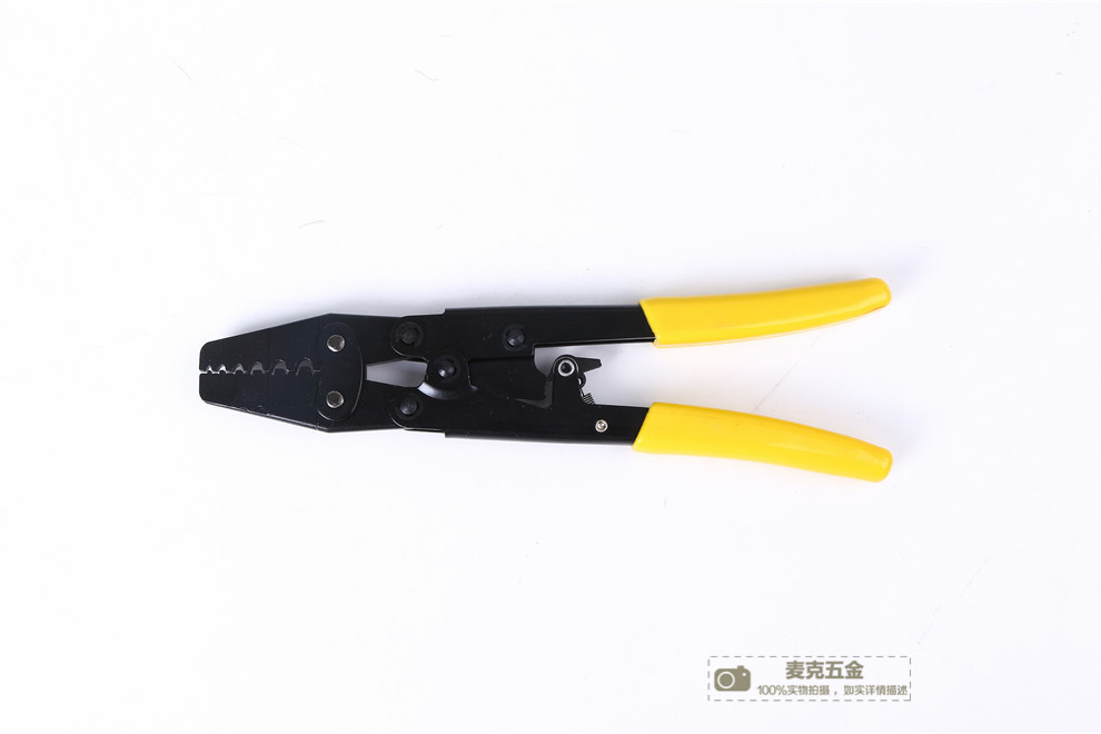Press Pinchers Ratchet Insulated Terminal Hook Switch Wire Crimper Cold Compression Pincers Multifunctional Terminal Clamp