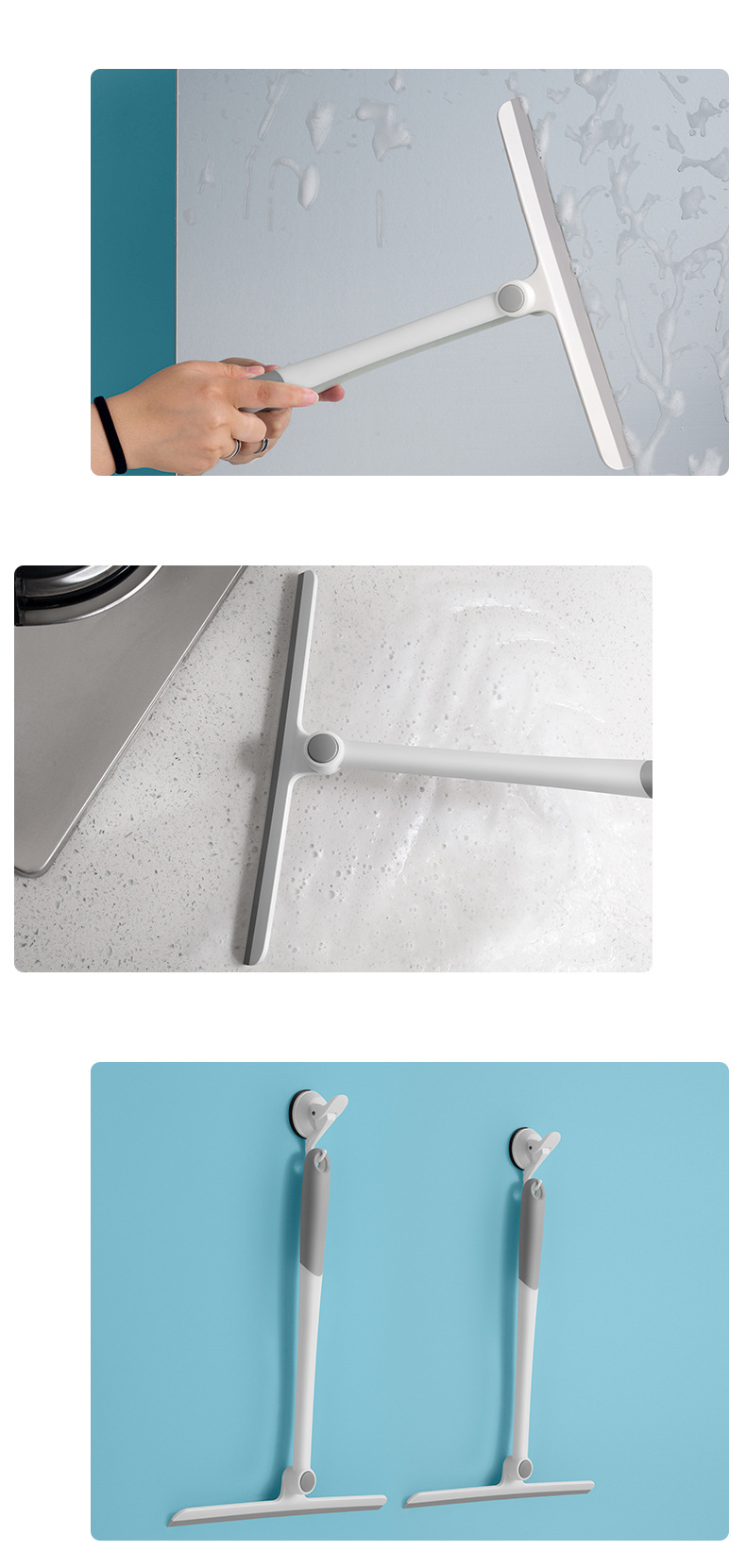 Household Glass Wiper Cleaning Tools Car Window Scraper Window Cleaning Cleaning Wiper Blade Single Side Window Cleaner Glassware