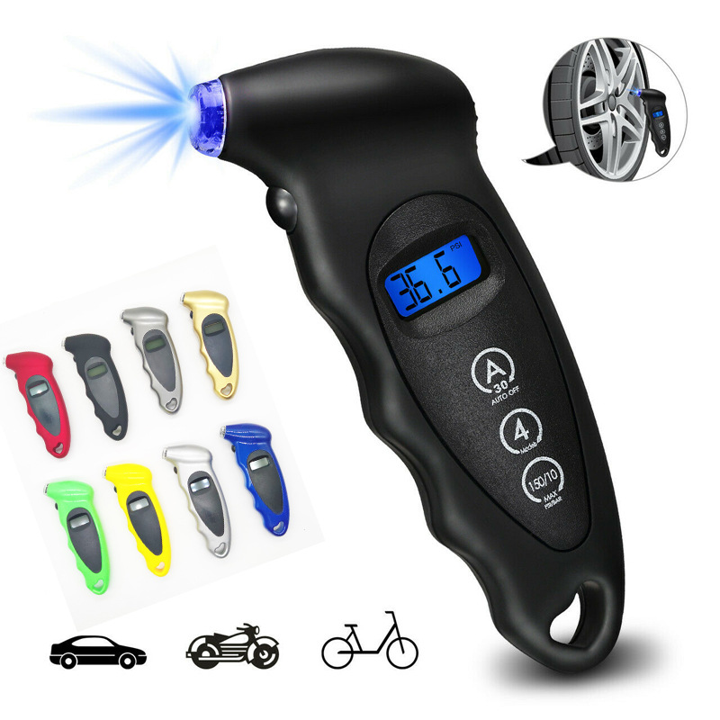 High Precision Tire Digital Tire Pressure Gauge Digital Tire Pressure Gauge Multifunctional Tire Pressure Gauge