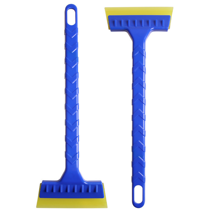 Car Supplies Long Handle Beef Tendon Wiper Snow Shovel Ice Scoop Snow Scrapper with Snow Trough Snow Shovel Does Not Hurt Car Paint R-3111