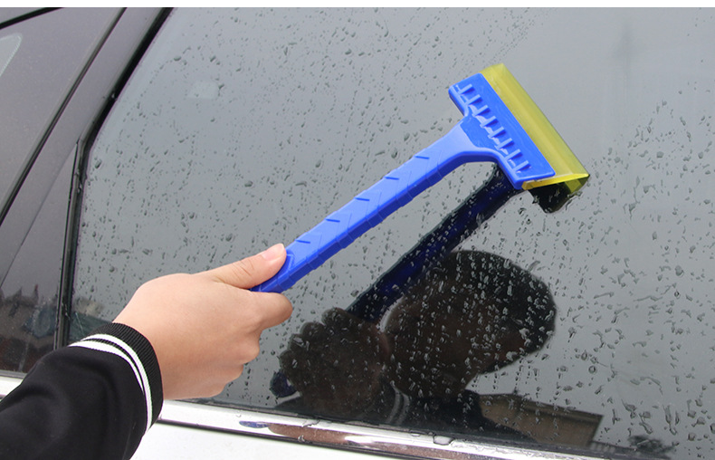 Car Supplies Long Handle Beef Tendon Wiper Snow Shovel Ice Scoop Snow Scrapper with Snow Trough Snow Shovel Does Not Hurt Car Paint R-3111 Car Supplies Long Handle Beef Tendon Wiper Snow Shovel Ice Scoop Snow Scrapper with Snow Trough Snow Shovel Does Not Hurt Car Paint R-3111
