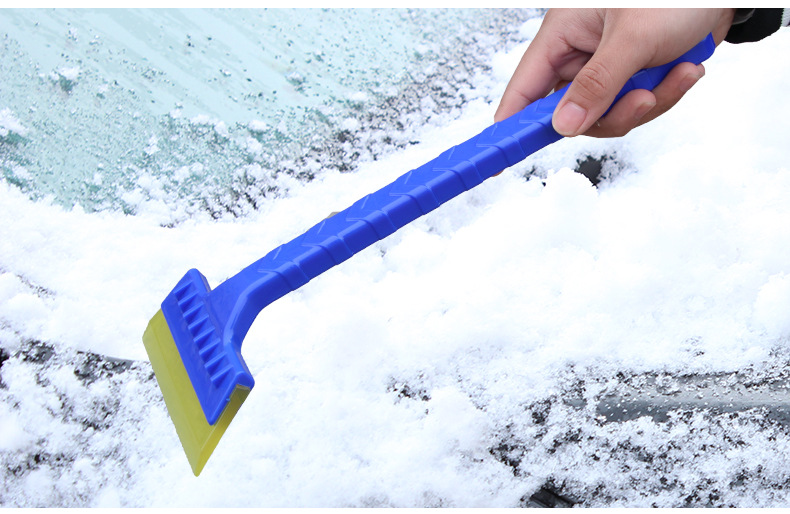 Car Supplies Long Handle Beef Tendon Wiper Snow Shovel Ice Scoop Snow Scrapper with Snow Trough Snow Shovel Does Not Hurt Car Paint R-3111 Car Supplies Long Handle Beef Tendon Wiper Snow Shovel Ice Scoop Snow Scrapper with Snow Trough Snow Shovel Does Not Hurt Car Paint R-3111