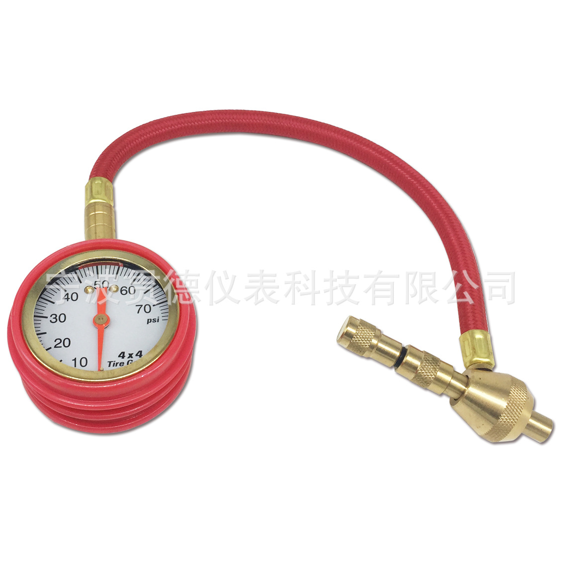Tire Pressure Gauge with Leather Tube Mechanical Tire Pressure Gauge Tire Pressure Detection with Decompression Tire Pressure Gauge with Leather Tube Mechanical Tire Pressure Gauge Tire Pressure Detection with Decompression
