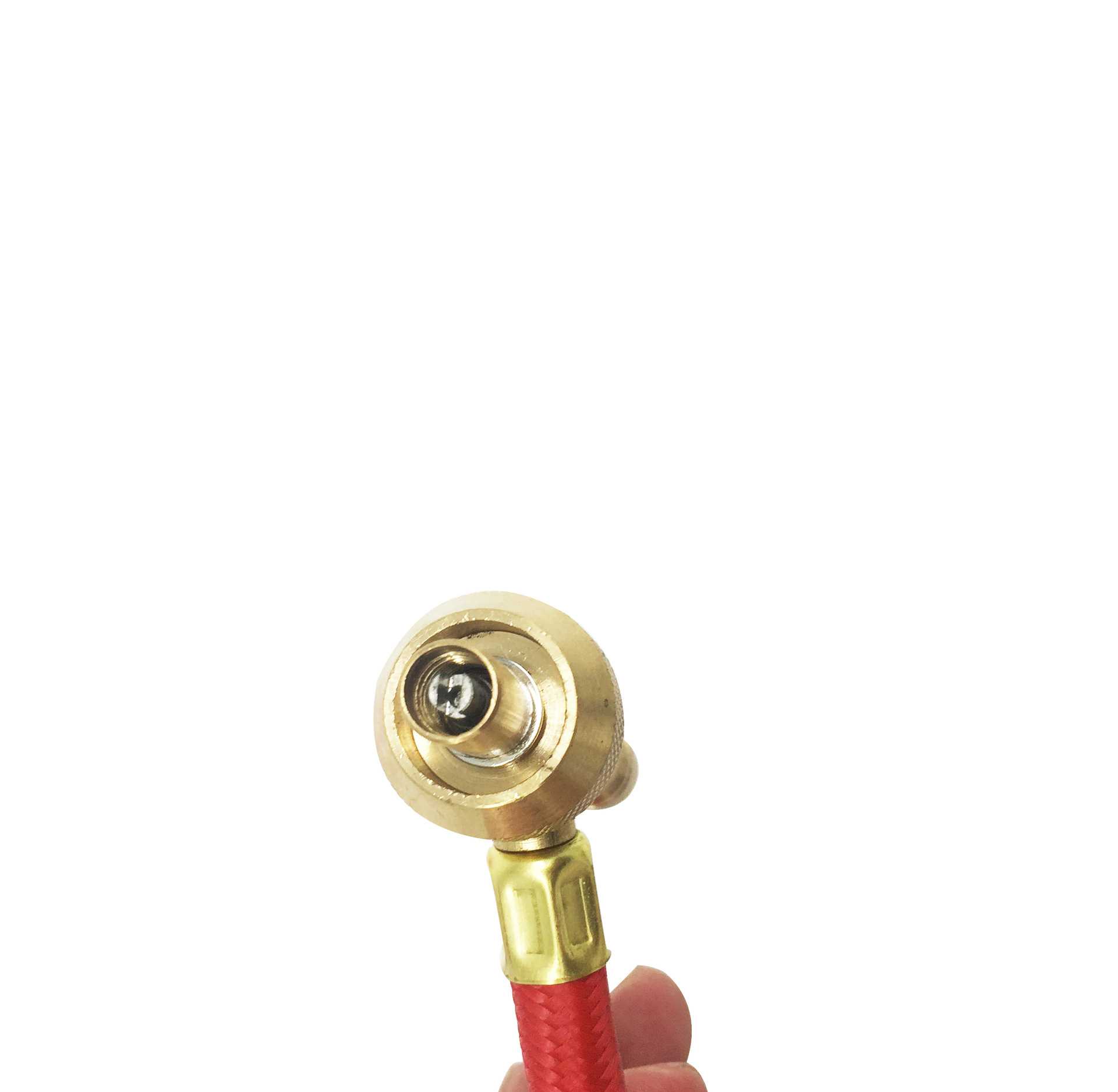 Tire Pressure Gauge with Leather Tube Mechanical Tire Pressure Gauge Tire Pressure Detection with Decompression