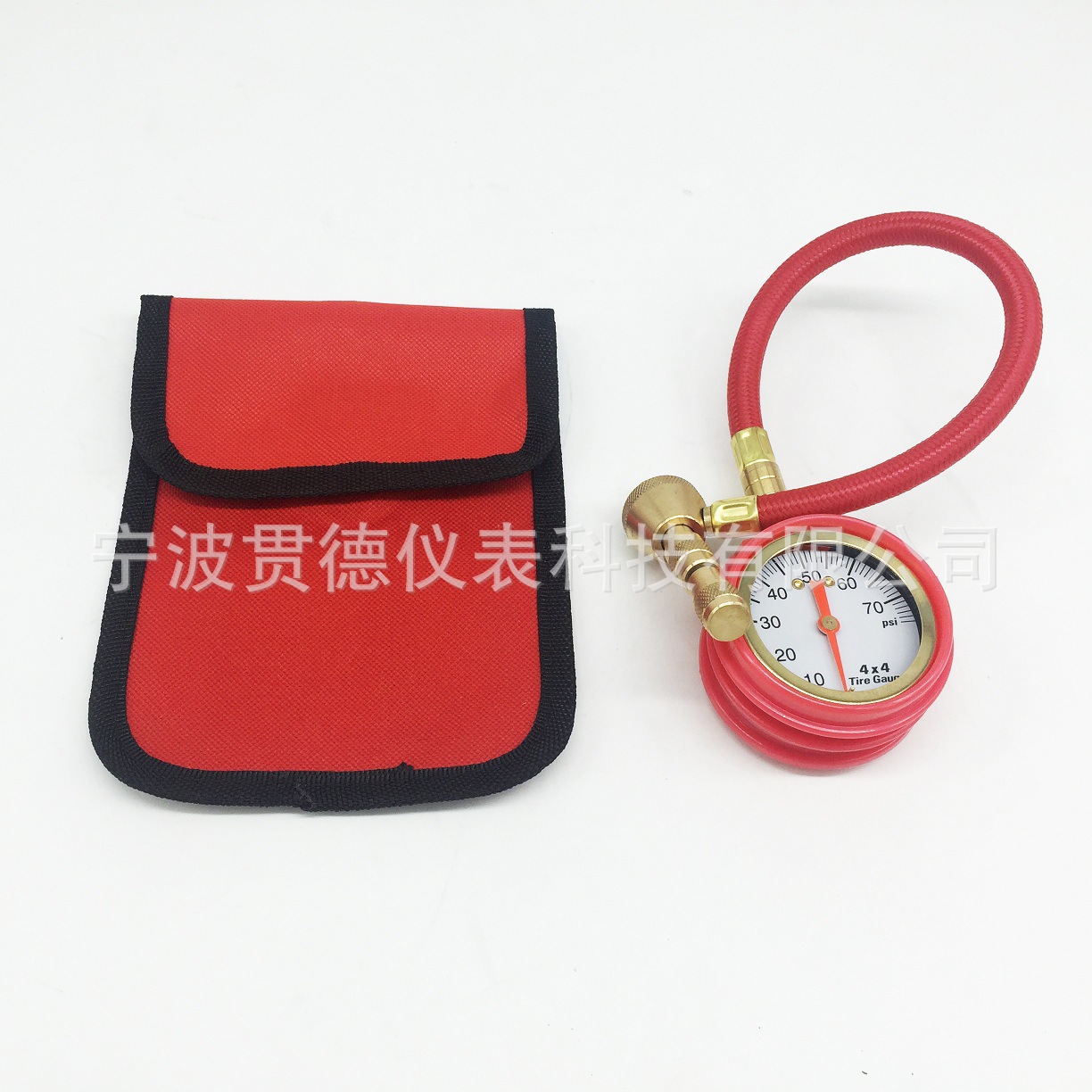 Tire Pressure Gauge with Leather Tube Mechanical Tire Pressure Gauge Tire Pressure Detection with Decompression Tire Pressure Gauge with Leather Tube Mechanical Tire Pressure Gauge Tire Pressure Detection with Decompression