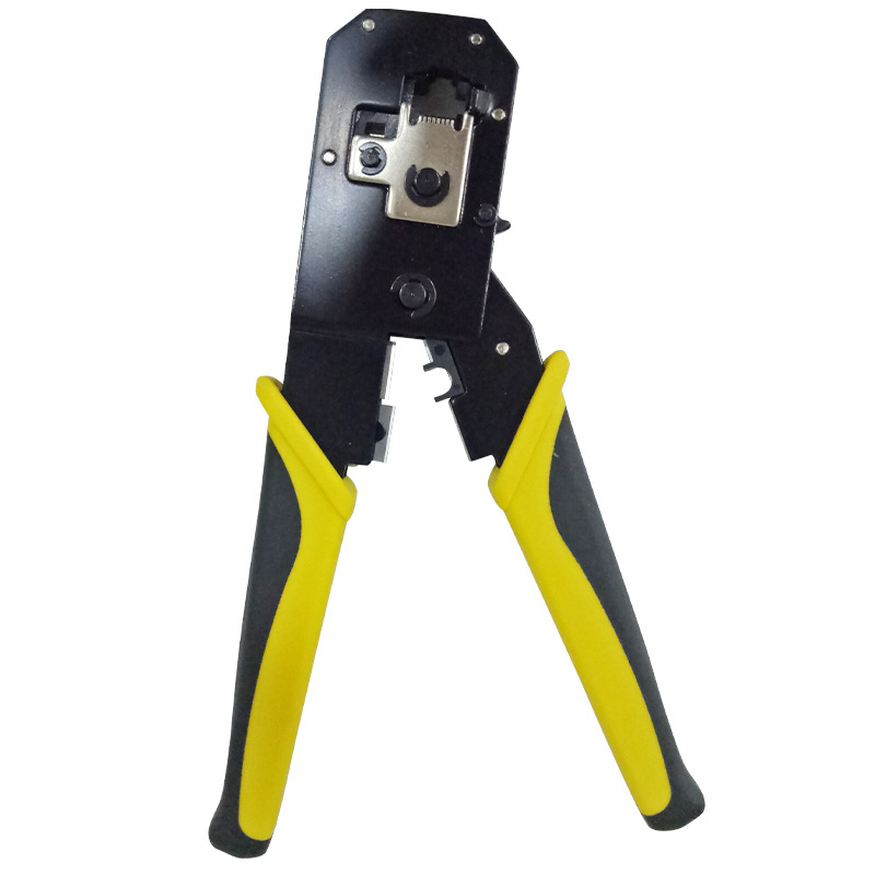 Bs433268 Carbon Steel Mesh Pliers Dual-Use Network Cable Pliers Wire Crimper Network Terminal Clamp Press Plier in Stock Wholesale