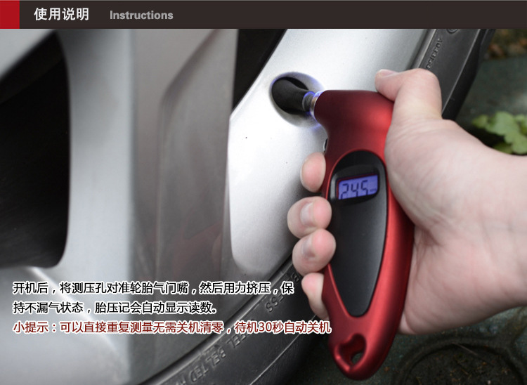 Tire Pressure Gauge Air Pressure Gauge Tire Pressure Monitor Tire Pressure Gauge Car Tire Pressure Tester Detector Tire Pressure Gauge Air Pressure Gauge Tire Pressure Monitor Tire Pressure Gauge Car Tire Pressure Tester Detector