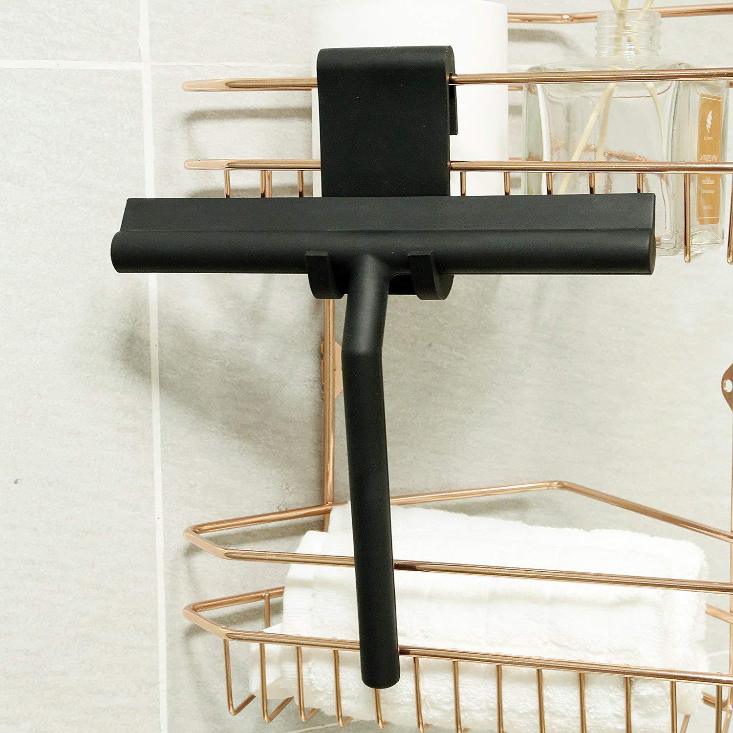 Black Glass Wiper Household Silicone Window scraper Bath Wiper Silicone window scraper Car Bathroom Tool