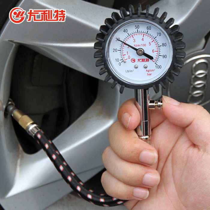 Ulite 6026 Metal High Precision Mechanical Pointer Tire Pressure Gauge Tire Pressure Gauge Tyre Pressure Detector