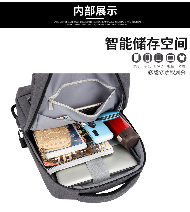 Charging cross-Border USB Computer Backpacks for Business Trips Multifunctional Men's and Women's Business Backpacks And Packs Support Custom L Charging cross-Border USB Computer Backpacks for Business Trips Multifunctional Men's and Women's Business Backpacks And Packs Support Custom L