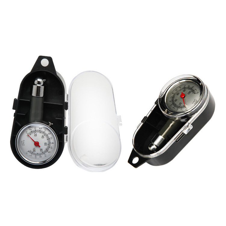 High-Precision Tire Pressure Gauge Measuring Tire Pressure Monitor Deflatable Metal Car Tire Pressure Gauge for Car