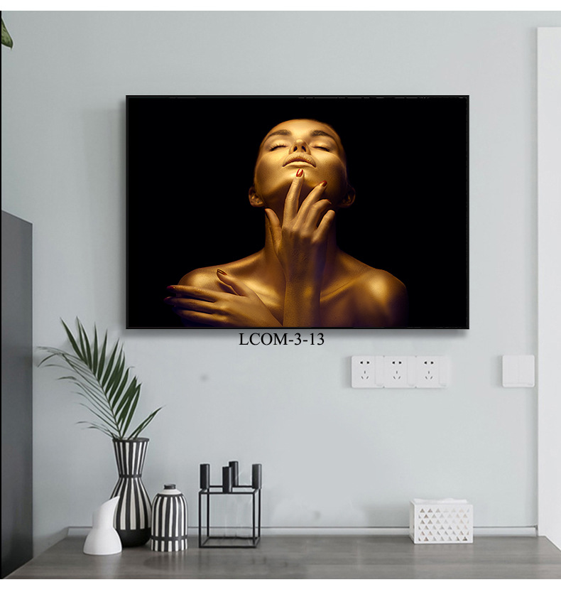Fashion African Women HD Print Art Canvas Painting Support AliExpress Amazon Customer Customization Fashion African Women HD Print Art Canvas Painting Support AliExpress Amazon Customer Customization
