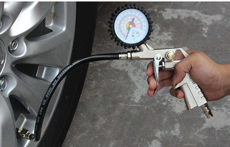 Gun Tire Pressure Gauge Multifunctional Tire Pressure Gauge of Automobile Tire Pressure Gauge Inflatable Gun PC8508 Gun Tire Pressure Gauge Multifunctional Tire Pressure Gauge of Automobile Tire Pressure Gauge Inflatable Gun PC8508