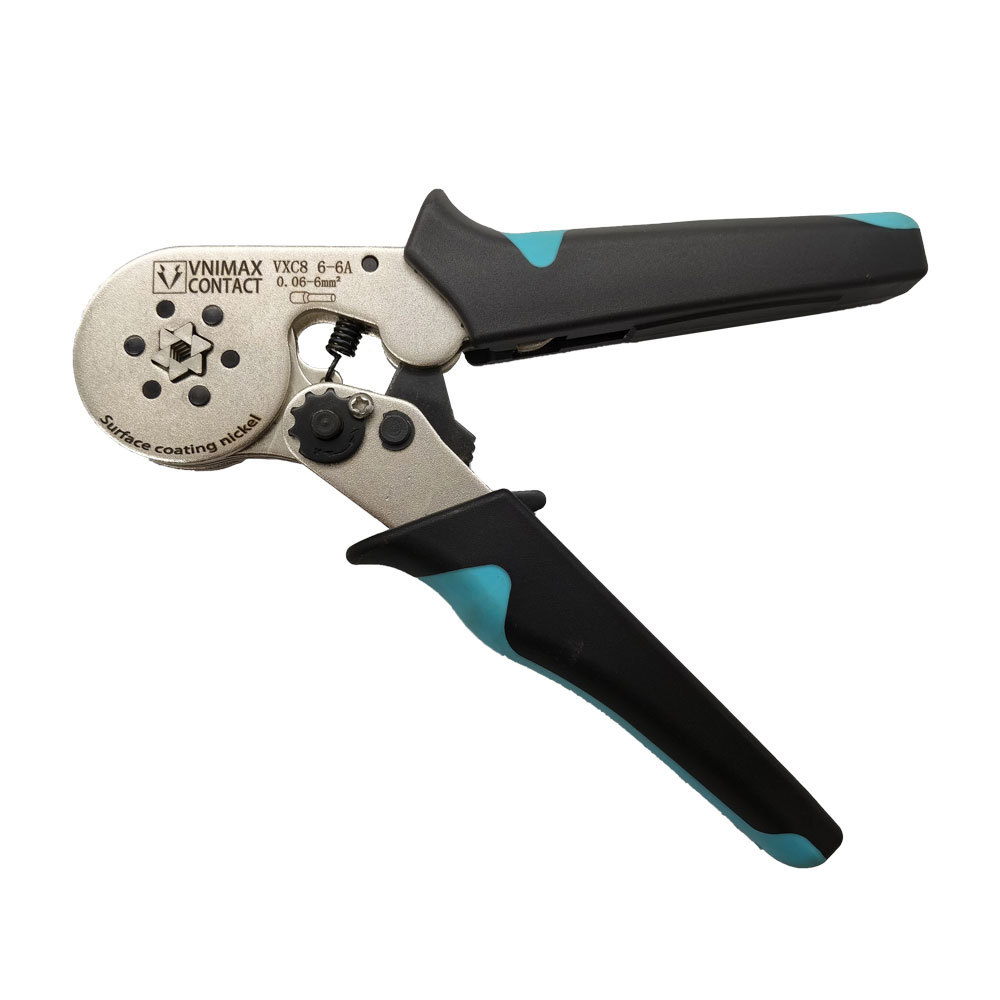 Factory Direct Sales Hcs8 6-6 Tube Type Terminal Crimping Pliers Set Multi-Specification Multifunction Pliers Press Plier