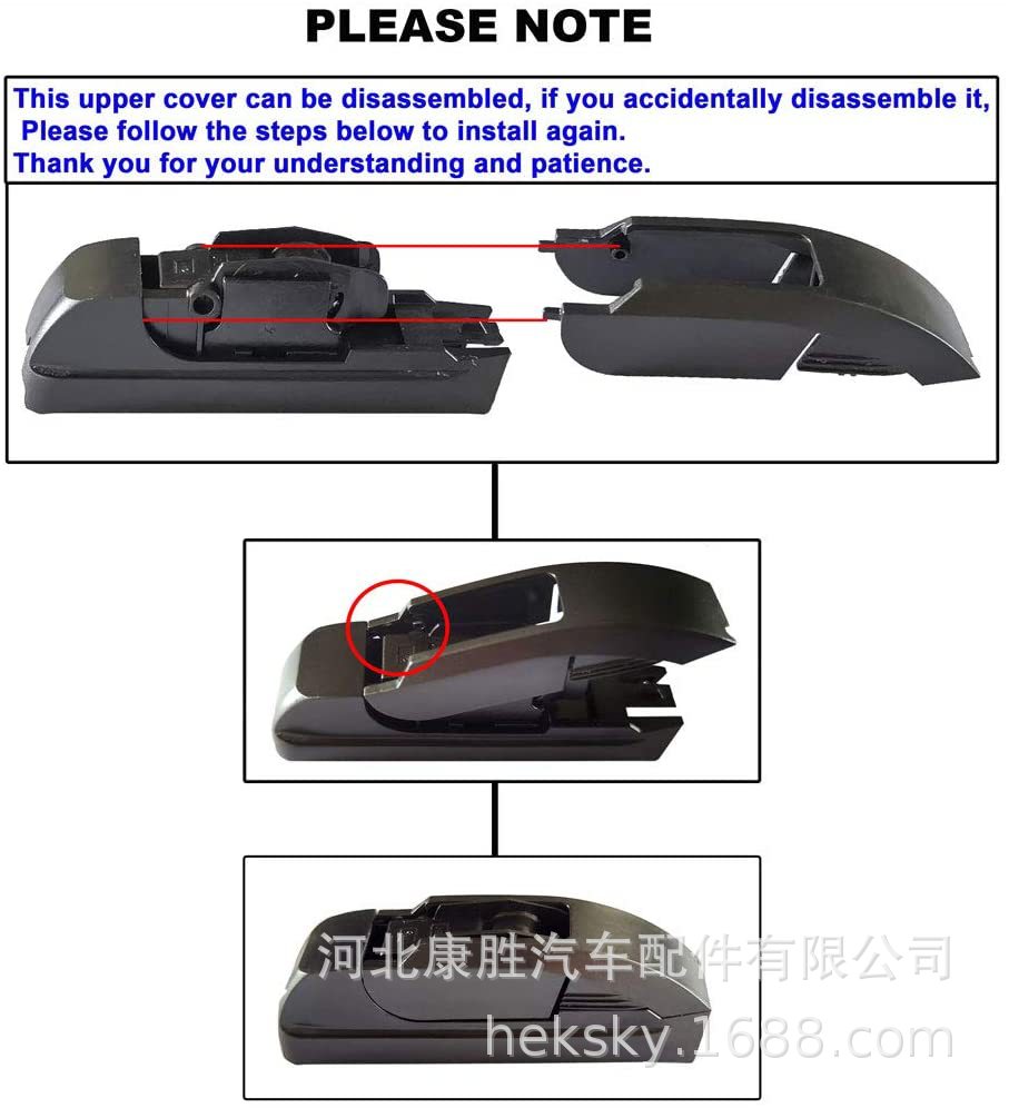 Factory Direct Sales Car Universal U-Shaped Boneless Wipers Car Wiper Blade Multi-Function Boneless Wiper