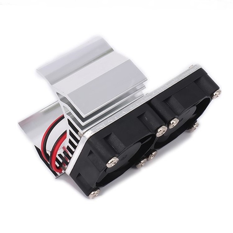 540 550 Motor Cooling Fin Motor Cooling Fin with Twin Fan Applicable Brush and Brushless Motor