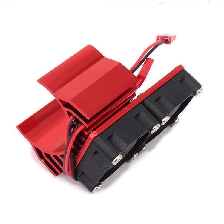 540 550 Motor Cooling Fin Motor Cooling Fin with Twin Fan Applicable Brush and Brushless Motor