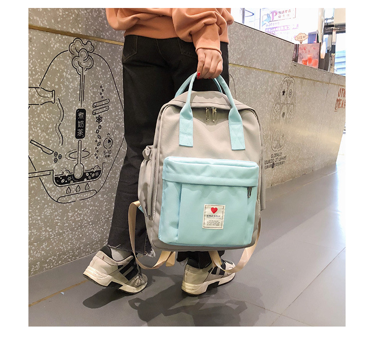 2020 Summer New Doughnut Backpack Korean Style Fashion Trendy Bag School Bag Color Matching Mummy Bag Support Customization 2020 Summer New Doughnut Backpack Korean Style Fashion Trendy Bag School Bag Color Matching Mummy Bag Support Customization