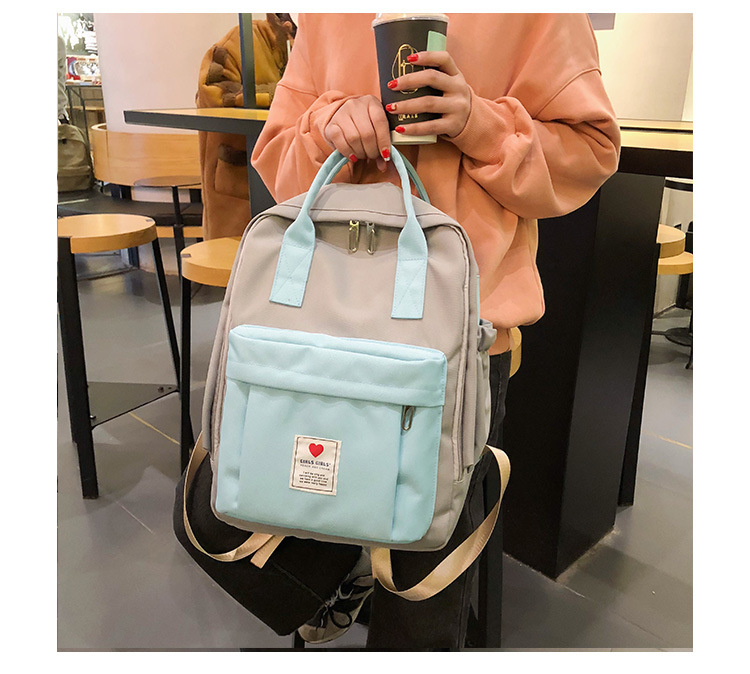 2020 Summer New Doughnut Backpack Korean Style Fashion Trendy Bag School Bag Color Matching Mummy Bag Support Customization 2020 Summer New Doughnut Backpack Korean Style Fashion Trendy Bag School Bag Color Matching Mummy Bag Support Customization