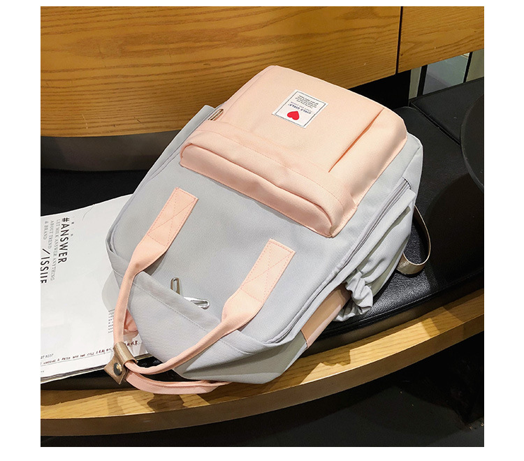 2020 Summer New Doughnut Backpack Korean Style Fashion Trendy Bag School Bag Color Matching Mummy Bag Support Customization 2020 Summer New Doughnut Backpack Korean Style Fashion Trendy Bag School Bag Color Matching Mummy Bag Support Customization