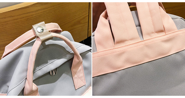 2020 Summer New Doughnut Backpack Korean Style Fashion Trendy Bag School Bag Color Matching Mummy Bag Support Customization 2020 Summer New Doughnut Backpack Korean Style Fashion Trendy Bag School Bag Color Matching Mummy Bag Support Customization