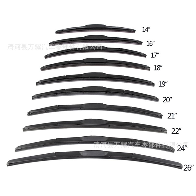 Factory Hot Sale Three-Section Car Wiper Wiper Boneless Wiper Blade Wiper Blade One Piece Dropshipping