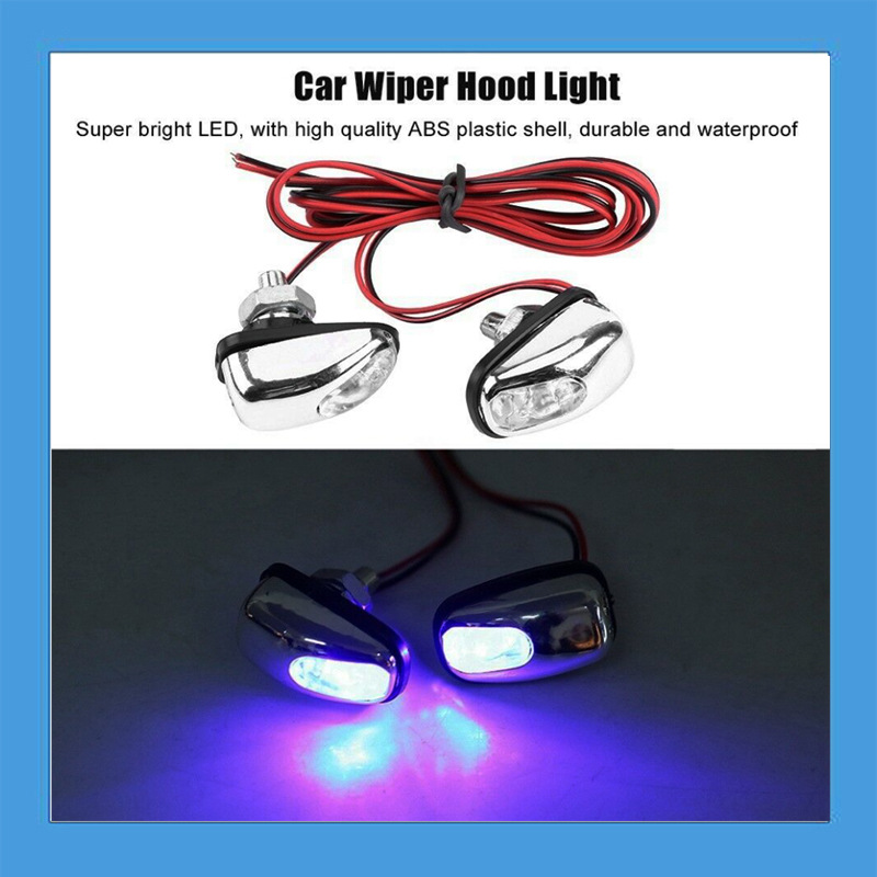 Car Led Hood Windshield Nozzle Wiper Blade Car Wiper Sprinkler Machine Cover Water Spray Decorative Light Car Led Hood Windshield Nozzle Wiper Blade Car Wiper Sprinkler Machine Cover Water Spray Decorative Light